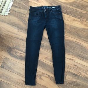 AE super low rise jeggings